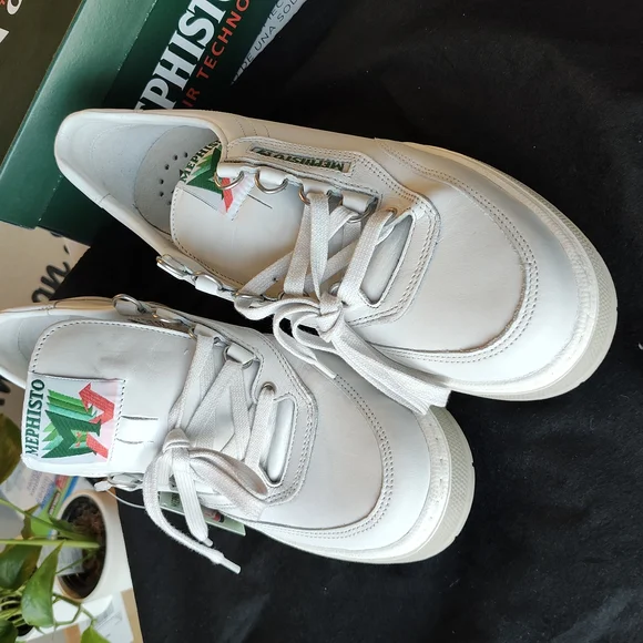 Mephisto White Sneakers - Picture 7 of 14